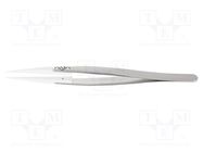 Tweezers; 140mm; Blade tip shape: sharp; universal IDEAL-TEK