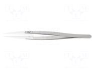 Tweezers; 140mm; Blade tip shape: sharp; universal IDEAL-TEK