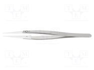 Tweezers; 135mm; Blades: narrowed; Blade tip shape: flat IDEAL-TEK