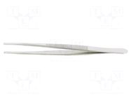 Tweezers; 120mm; Blade tip shape: flat; universal IDEAL-TEK