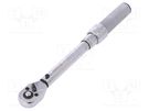 Wrench; torque; 250mm; 2.5÷20Nm; Mounting: 1/4"; Kit: soft case YATO