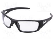 Safety spectacles; Lens: transparent; Classes: 1 DELTA PLUS