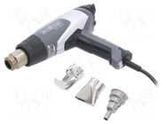 Electric hot shrink gun; 2.3kW; 230VAC; Kit: shrink nozzle,case STEINEL