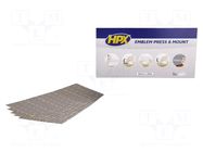 Tape: fixing; W: 100mm; L: 0.2m; Thk: 0.04mm; double-sided; acrylic HPX