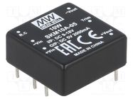 Converter: DC/DC; 10W; Uin: 9÷18V; Uout: 5VDC; Iout: 2000mA; THT MEAN WELL