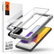 TEMPERED Spigen ALM GLASS FC GALAXY A52 / A52S BLACK, Spigen