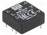 Converter: DC/DC; 10W; Uin: 18÷36V; Uout: 3.3VDC; Iout: 2500mA; THT MEAN WELL