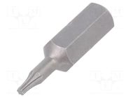 Screwdriver bit; Torx®; TX06; Overall len: 25mm; STANDARD WIHA