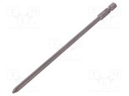 Screwdriver bit; Phillips; PH1; Overall len: 150mm; PROFESSIONAL WIHA