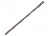 Screwdriver bit; Phillips; PH1; Overall len: 150mm; PROFESSIONAL WIHA