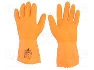 Protective gloves; Size: 8; latex; VENIFISH VE990 DELTA PLUS