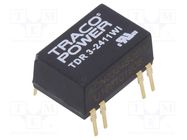 Converter: DC/DC; 3W; Uin: 9÷36V; Uout: 5VDC; Iout: 600mA; THT; 100kHz TRACO POWER