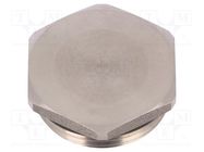 Stopper; M20; 1.5; IP68; stainless steel; V-INOX-NBR; Spanner: 22mm HUMMEL