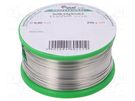 Soldering wire; Sn96,5Ag3Cu0,5; 0.8mm; 250g; lead free; reel; 3% CYNEL