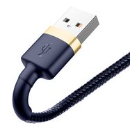 Baseus Cafule USB-A / Lightning 1.5A QC 3.0 cable 2 m - blue-gold, Baseus