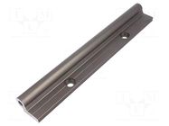 Single rail; aluminium; Ø: 16mm; L: 250mm; DryLin® W; linear guides IGUS