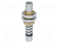 Spring plunger; 0÷80°C; Vert.load: 1.5kN; 323mN/mm; FSTE SCHMALZ