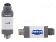 Vacuum and pressure switch; 0÷50°C; IP65; G 1/8"; Interface: NFC SCHMALZ