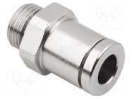 Straight push-in fitting; G1/8" AG; -20÷80°C; 6mm; STV-GE SCHMALZ