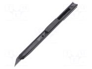 Knife; universal; 9mm; locked blade,pulled out, breakable blade MEDID