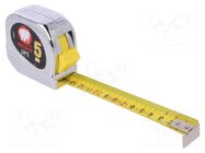 Measuring tape; L: 5m; Width: 25mm; measure MEDID