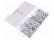 Set of splint pin; 555pcs. YATO