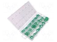 O-ring set; HNBR; inch,metric; air conditioning; 270pcs. YATO