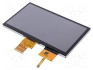 Display: TFT; 7"; 1024x600; Illumin: LED; Dim: 164.8x99.8x7.33mm DISPLAY ELEKTRONIK