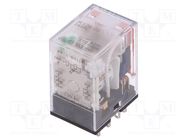 Relay: electromagnetic; DPDT; Ucoil: 24VDC; Icontacts max: 7A OMRON