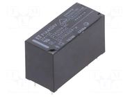 Relay: electromagnetic; DPST-NO; Ucoil: 24VDC; 5A; 5A/250VAC; PCB FCL Components