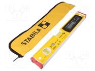 Electronic level; L: 0.4m; IP65 STABILA