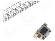 Microswitch TACT; SPST; Pos: 2; 0.05A/12VDC; SMT; 2.4N; 3mm; black ALPS