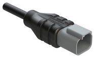 CABLE ASSY, 2P PLUG-FREE END, 2M