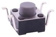 TACTILE SW, SPST-NO-DM, 0.05A/12V, 260GF