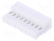 Connector: wire-board; plug; female; PIN: 9; MTA-100; 250VAC; IDC TE Connectivity