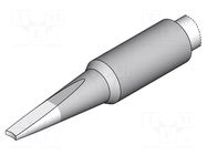 Tip; special,chisel,elongated; 0.5x1.5mm; longlife JBC TOOLS