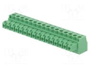 Pluggable terminal block; 3.81mm; ways: 16; straight; plug; female PHOENIX CONTACT