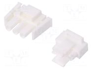 Connector: wire-wire/PCB; plug; male/female; PIN: 3; 600V; 6.35mm TE Connectivity