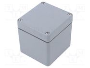 Enclosure: multipurpose; X: 75mm; Y: 80mm; Z: 75mm; polyester; grey RAYCHEM RPG