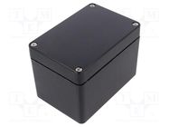 Enclosure: multipurpose; X: 75mm; Y: 110mm; Z: 75mm; polyester; black RAYCHEM RPG