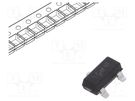 Transistor: NPN; bipolar; 80V; 0.5A; 0.225W; SOT23 ONSEMI