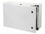 Enclosure: wall mounting; X: 400mm; Y: 600mm; Z: 210mm; ARCA; grey FIBOX