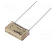 Capacitor: paper; X1; 10nF; 480VAC; 15.2mm; ±20%; THT; P278; 1000VDC KEMET