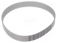 Timing belt; T5; W: 20mm; H: 2.2mm; Lw: 455mm; Tooth height: 1.2mm OPTIBELT