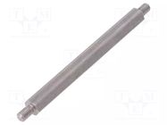 Screwed spacer sleeve; 80mm; Ext.thread: M5; hexagonal DREMEC
