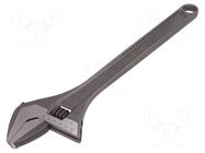 Wrench; adjustable; 53mm; phosphorylated,hardened; industrial BAHCO