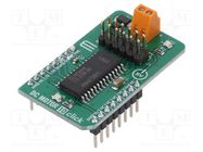 Click board; prototype board; Comp: TLE 6208-6 G; motor driver MIKROE