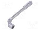 Wrench; L-type,socket spanner; HEX 10mm; Chrom-vanadium steel YATO