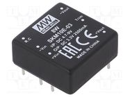 Converter: DC/DC; 10W; Uin: 4.7÷9V; Uout: 3.3VDC; Iout: 2500mA; THT MEAN WELL