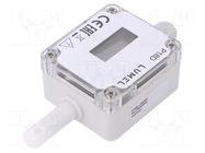 Converter: temperature and humidity; 9÷24VDC; 9÷24VAC; IP65; ±2% LUMEL